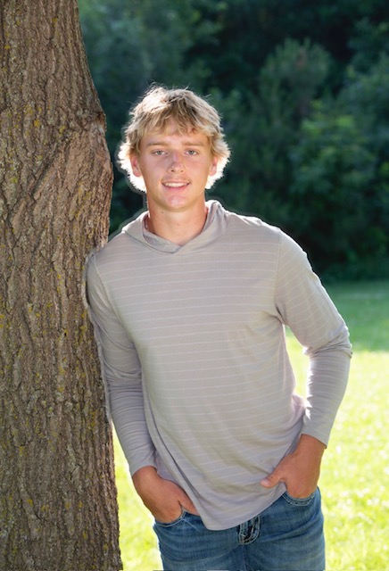 Evan senior photo